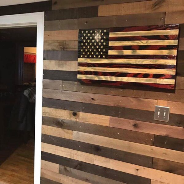 Old Glory - Handmade Wooden American Flags