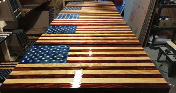 Rustic American - Handmade Wooden American Flags