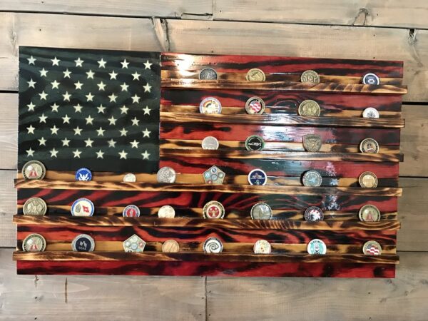 Rustic Glory Challenge Coin Holder