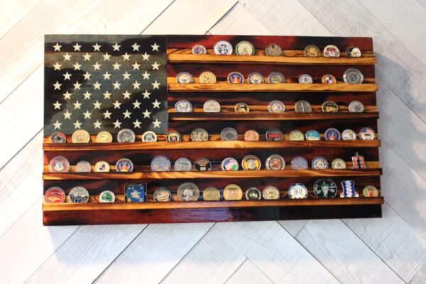 Rustic Glory Challenge Coin Holder